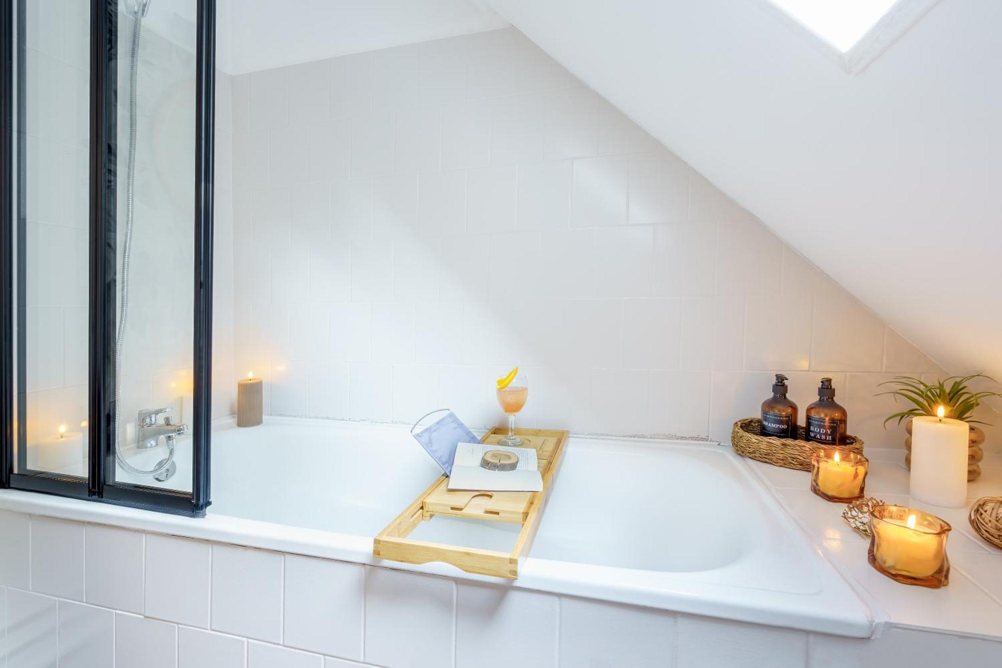 Maisonnette Bleu Horizon Avec Jardin - 2Min Gare - Serenito Homes Saint-Just-en-Chaussee Zewnętrze zdjęcie