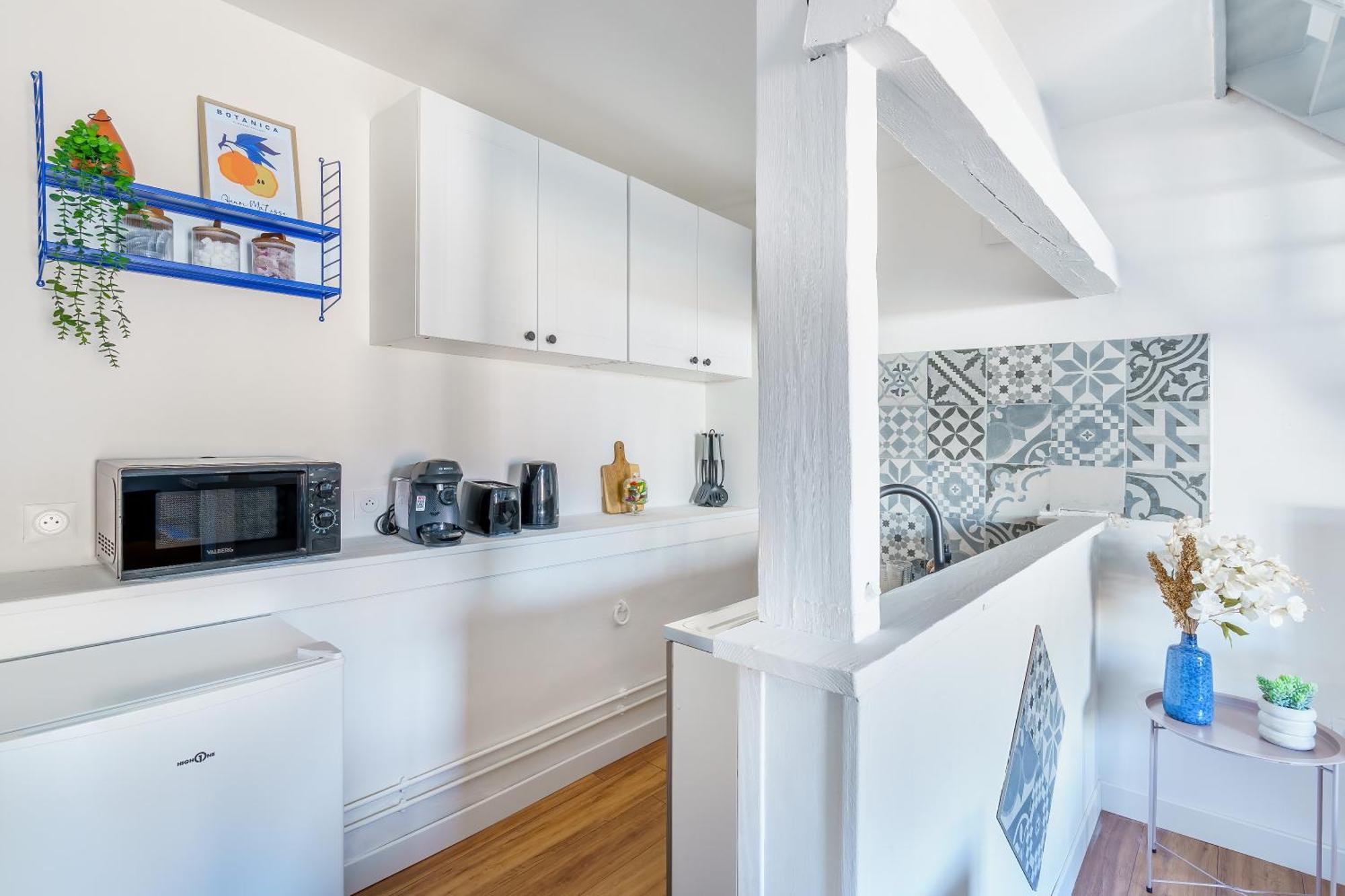 Maisonnette Bleu Horizon Avec Jardin - 2Min Gare - Serenito Homes Saint-Just-en-Chaussee Zewnętrze zdjęcie